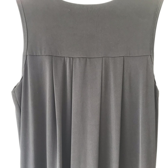 black dress with brass embellishments - Picture 5 of 5